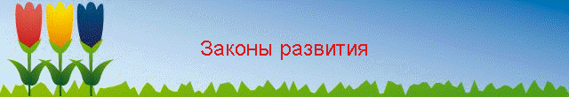 Законы развития